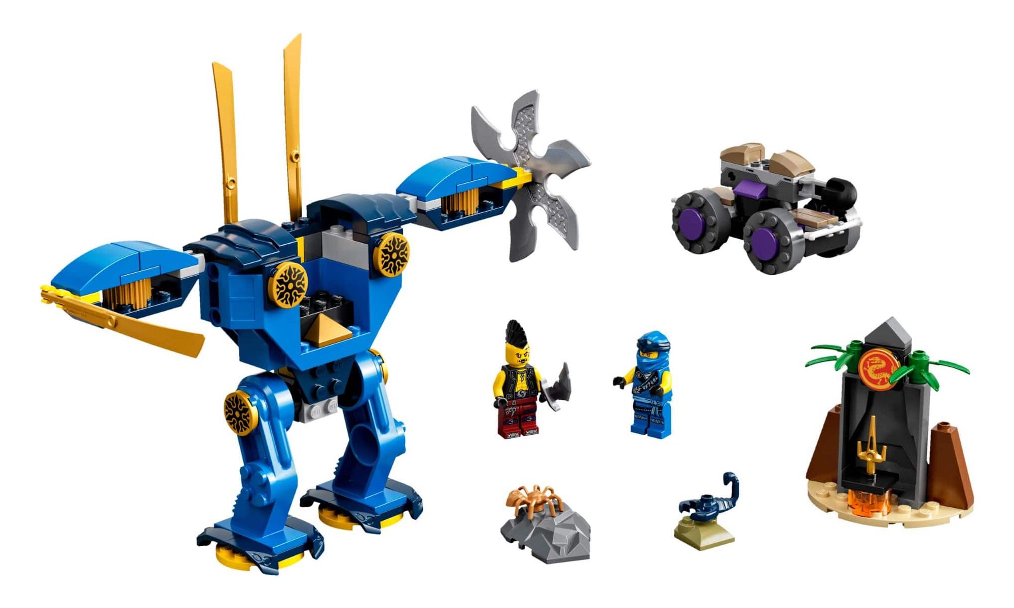 LEGO Ninjago - O ElectroMech de Jay 71740