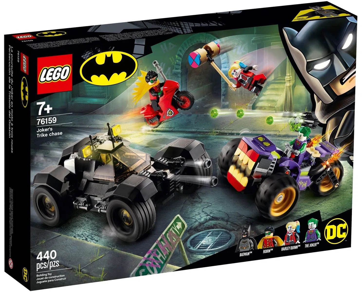 LEGO Super Heroes DC Comics Batmóvel: Perseguição ao Coringa 76159