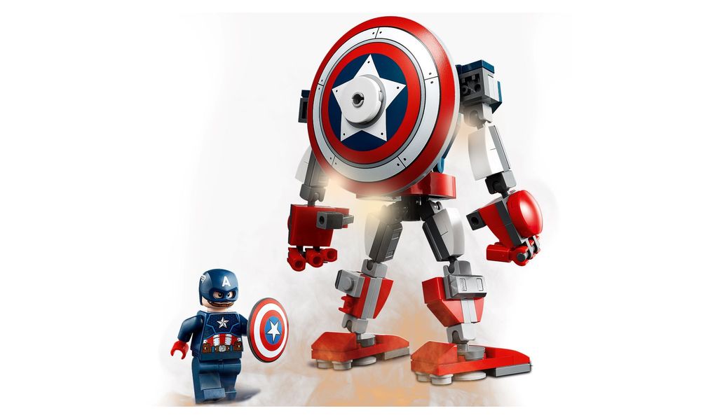 LEGO Super Heroes Marvel - Armadura Robô do Capitão América 76168