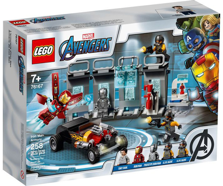 LEGO Super Heroes Marvel - Depósito de Armas do Homem de Ferro 76167