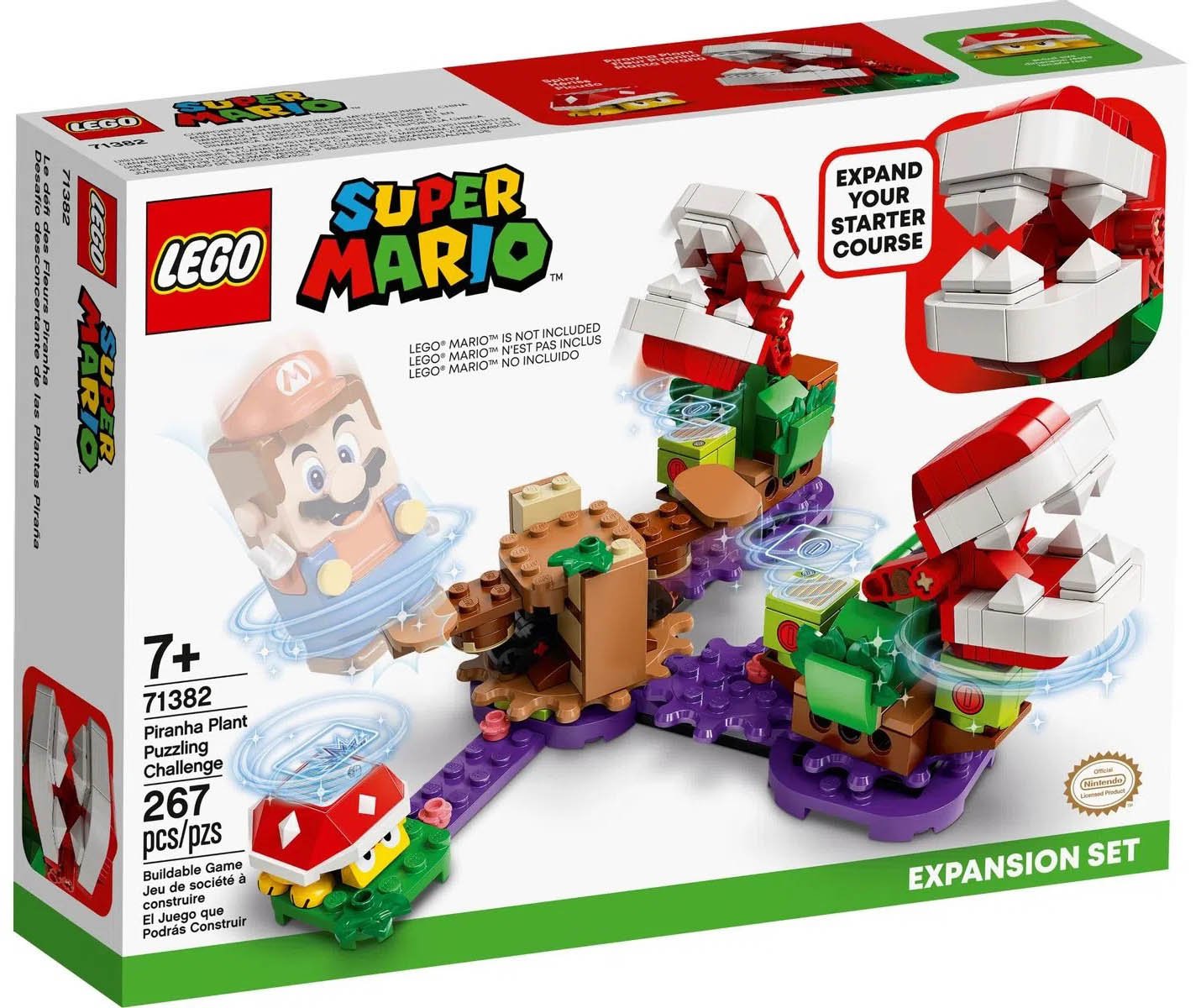 LEGO Super Mario O Desafio das Plantas Piranhas Pacote de Expansão 71382
