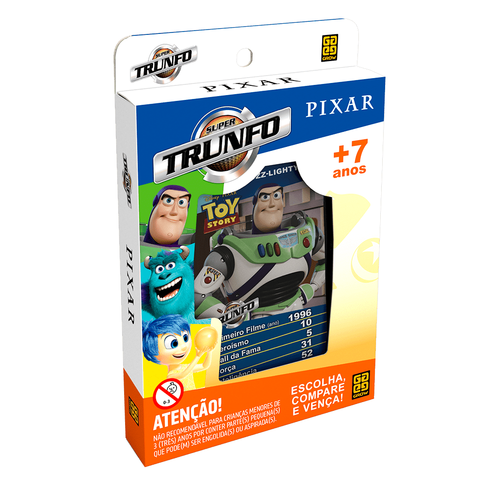 Super Trunfo Pixar