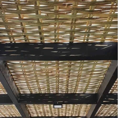 Esteira de Bambu Natural para 6m² placas de 1,00x1,50mt