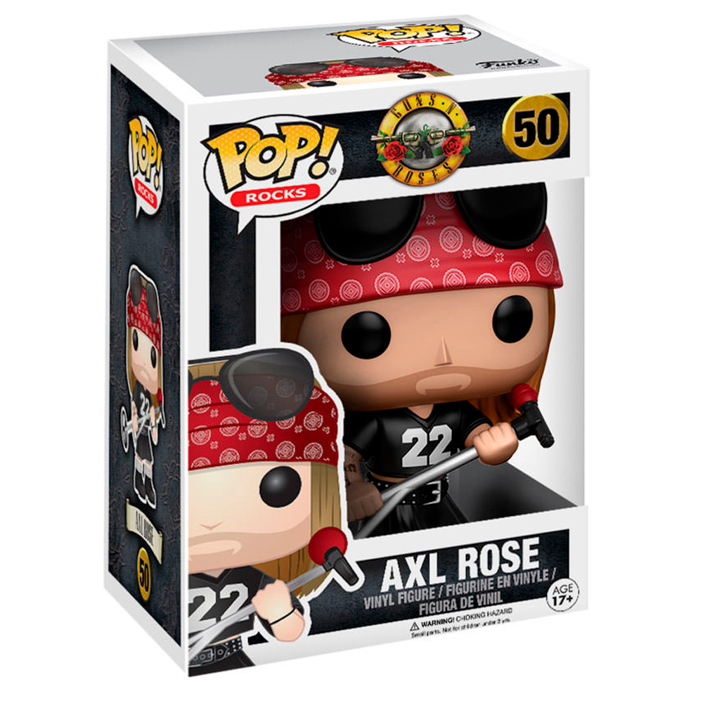 Funko Pop Rocks Guns Roses - Axl Rose 50