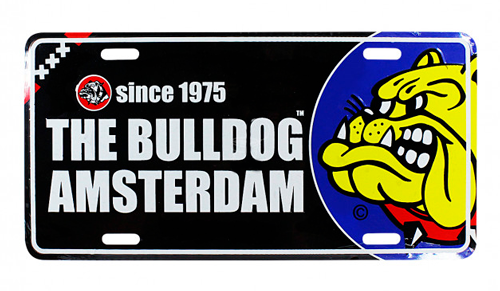 Placa Sinalizadora de Metal - The Bulldog