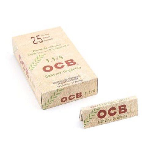 ATACADO Seda OCB Organica 1 e 1/4 - (Caixa com 25)