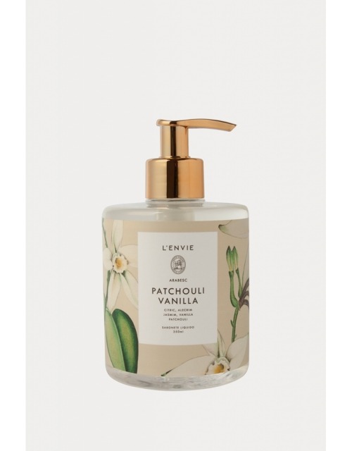 Sabonete Líquido para Mãos Patchouli Vanilla 350ml - L´envie Parfums
