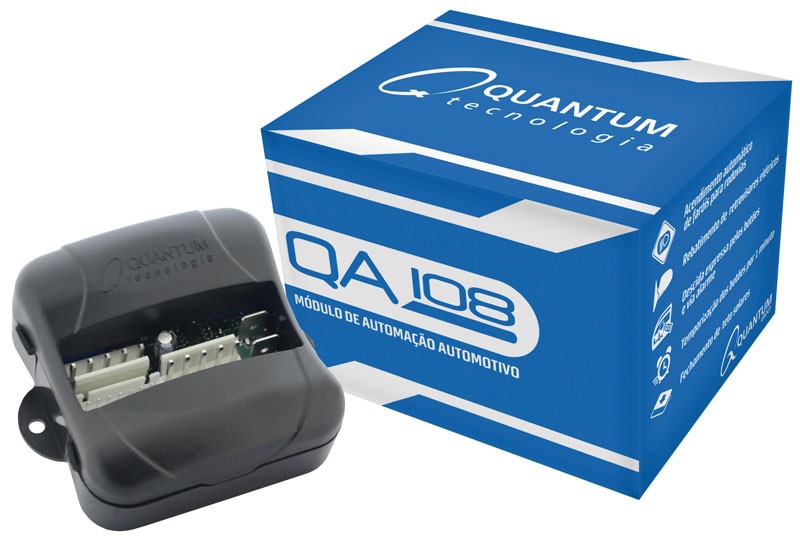 Módulo de Automação e Conforto Automotivo QA108  - Zoope - Distribuindo Tecnologia