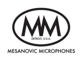 MICROFONE RIBBON PASSIVO ESTÉREO MESANOVIC MICROPHONES MODEL 2S