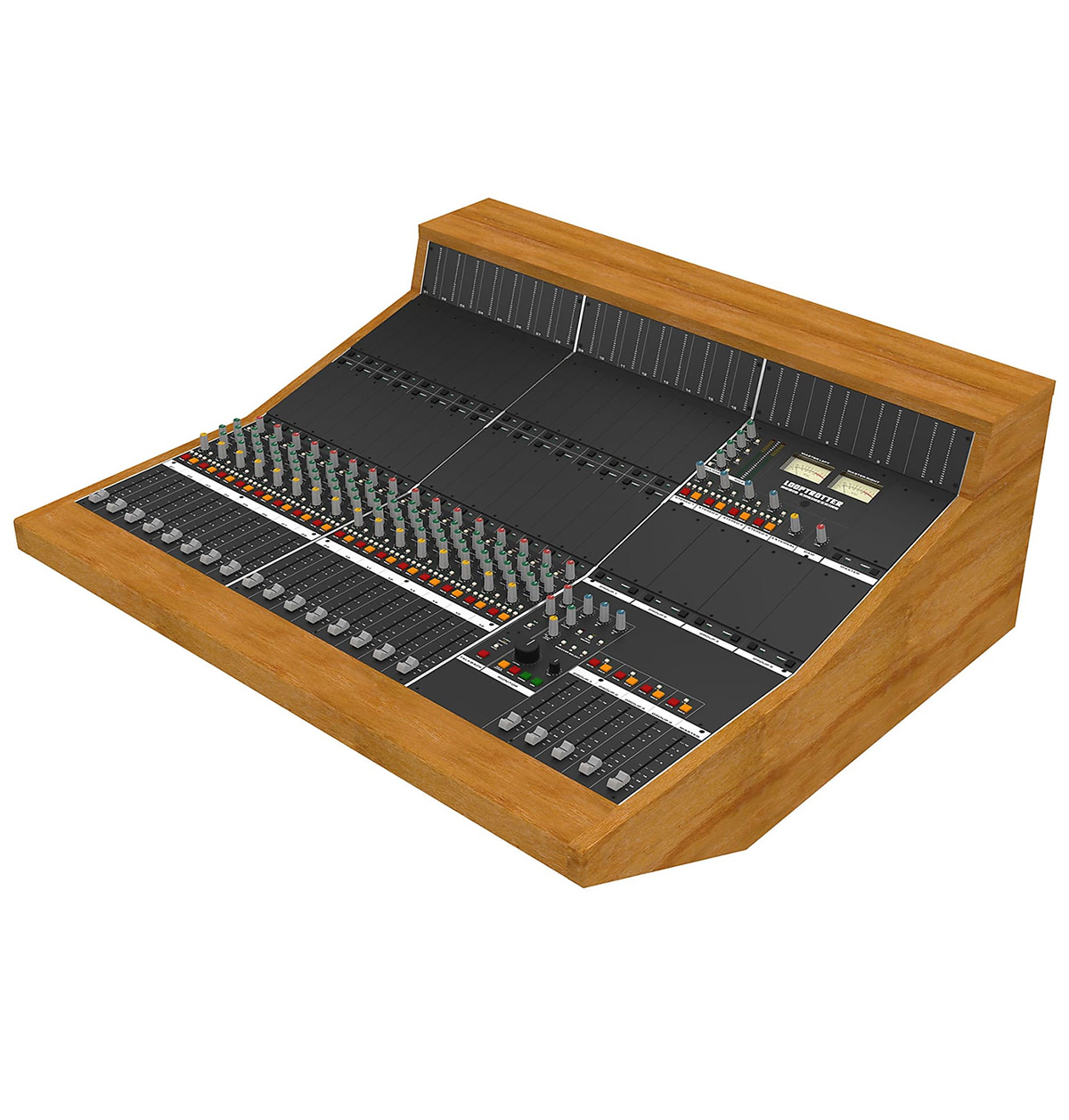 MÍXER ANALÓGICO 500 SERIES LOOPTROTTER MODULAR CONSOLE 16 CHANNEL
