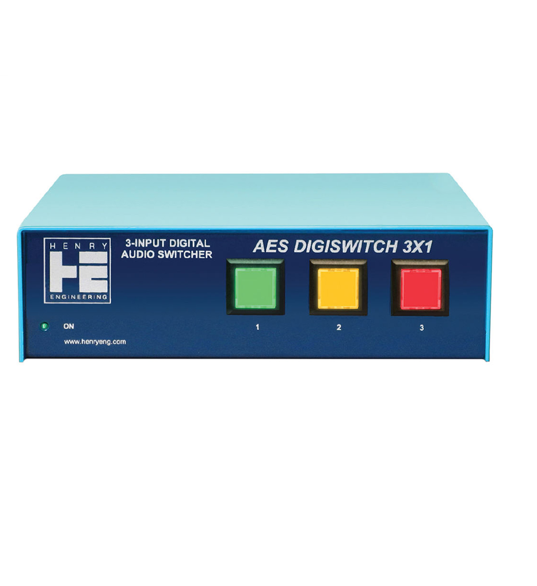 SWITCHER P/ VÍDEO HENRY ENGINEERING AES DIGISWITCH 3X1