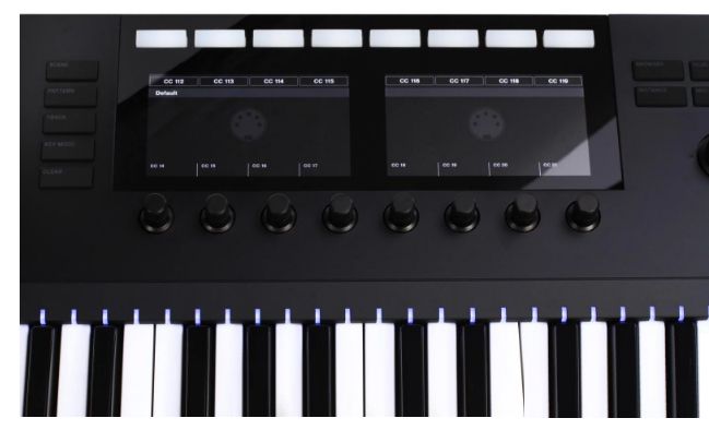 TECLADO CONTROLADOR MIDI NATIVE INSTRUMENTS KOMPLETE KONTROL S49 MK2