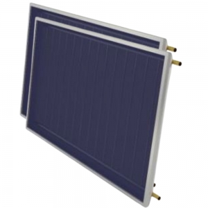 Kit Aquecedor Solar Com Boiler 200 Litros com 2 placas 1x1m em cobre Desnível
