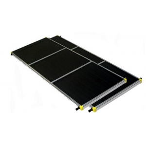 Kit Aquecedor Solar Com Boiler 300 Litros Aço 304 Desnível com 2 placas 1,7x1m em cobre