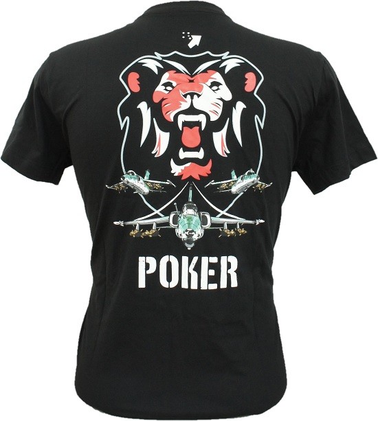 Camiseta Leão Esquadrão Poker