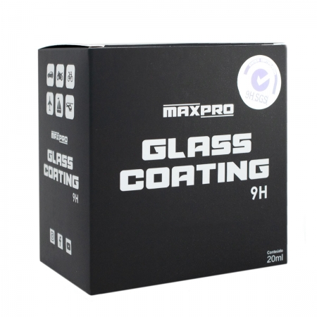 Vitrificador De Pintura Glass Coating 9h Maxpro - 20ml