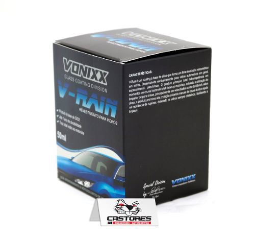 Revestimento Para Vidros Vitrificador Vonixx V-rain 50ml