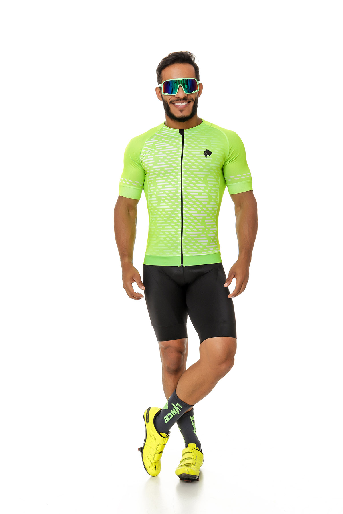 Camisa Ciclismo Masculina Lemon Shadow - Lynce
