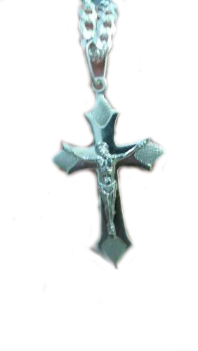 Lindo Pingente Modelo Crucifixo Prata 925 Maciça 3,5 Gramas