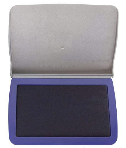 Almofada p/ Carimbo N.3 c/ Tinta Azul Plastica Pilot - Mundo Mágico