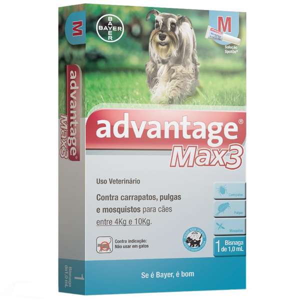 Advantage Max3 de 4 a 10kg com 1mL