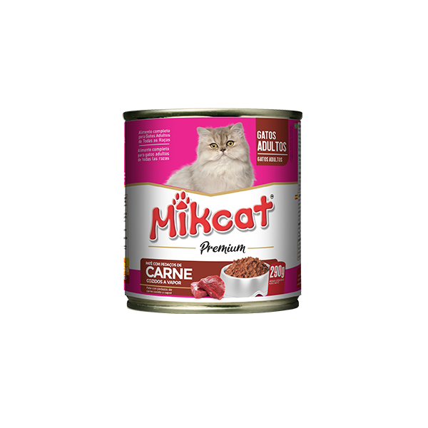 Mikcat Carne Lata 290g