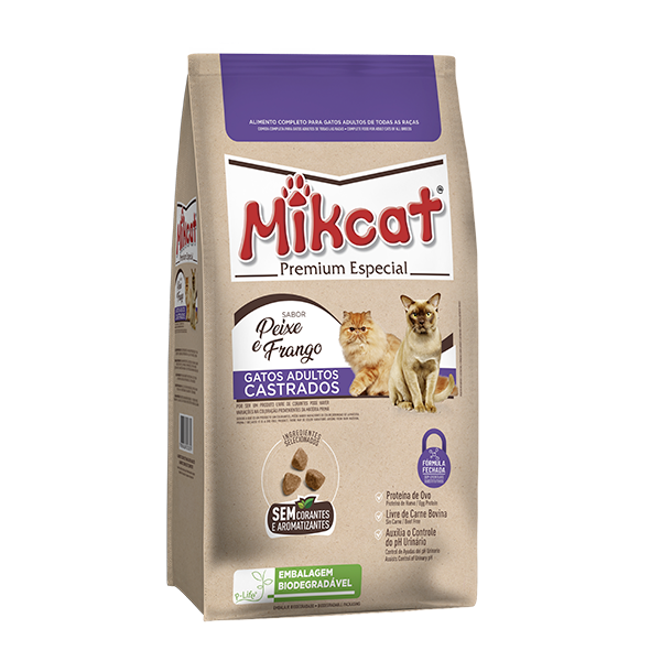Mikcat Premium Especial Gatos Adultos Castrados