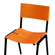 Cadeira ISO Empilhavel Com 1 unidade