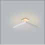 Luminária Plafon Rebatedor Luz Indireta 30cm 4 Lâmpadas Branco RL