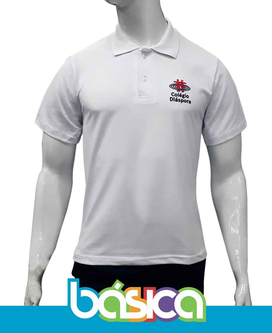 Camisa Polo - Colégio Diáspora  - BÁSICA UNIFORMES