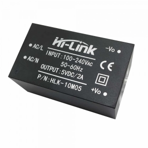 Mini Fonte HLK-10M05 100-240VAC para 5VDC 10W