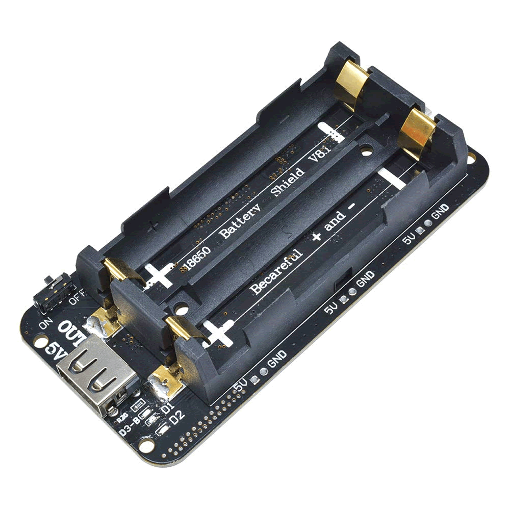 Shield Bateria 18650 V8  Para ESP Arduino