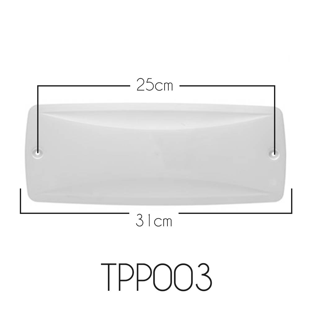 Cinco Kits Caixa de Passagem Split POP + Tampa Split POP TPP003 + Luva PVC Rosca 3/4