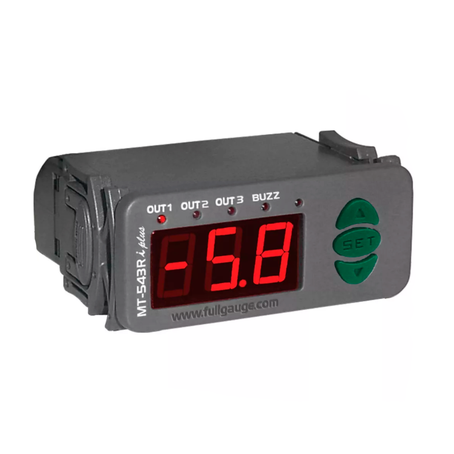 Controlador Temperatura com Alarme Timer MT-543E Plus 115/230 Vac