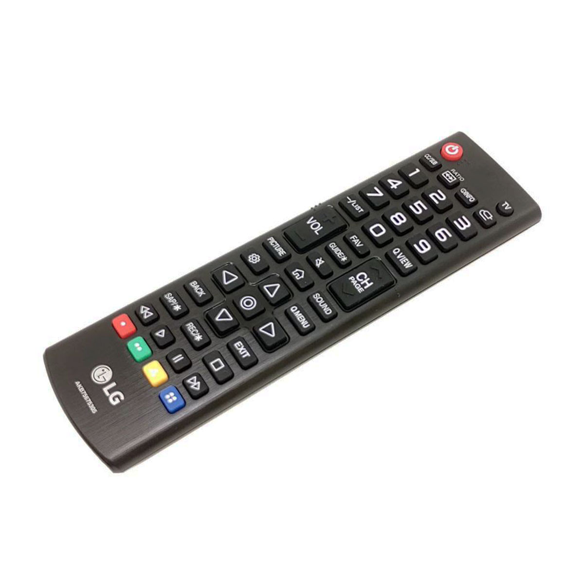 Controle remoto Monitor/TV LG 28LB600B, 32LB560B, 39LB5600 - AKB75675305