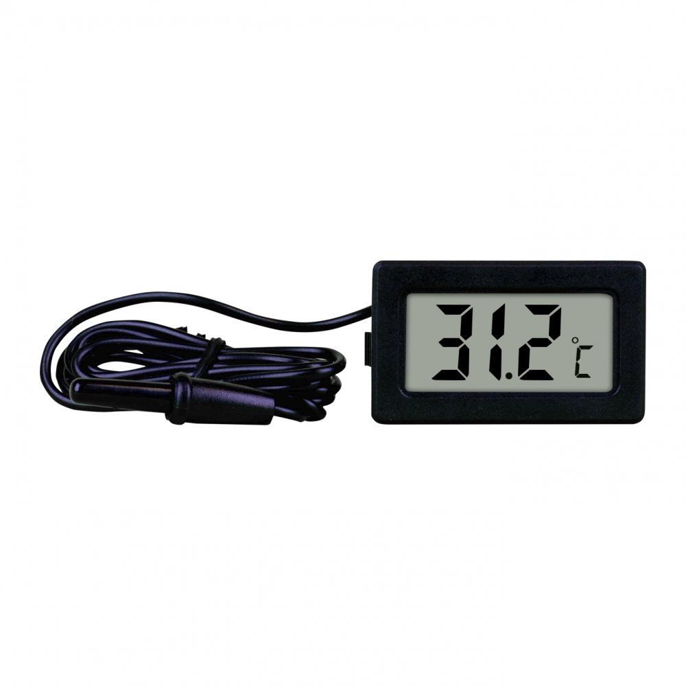 Mini Termômetro Digital -50°C a 80°C Preto Elitech TPM-10