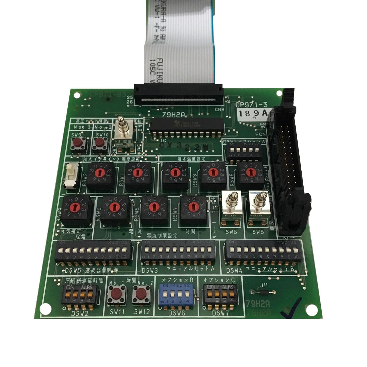 Placa Eletrônica Display do PCBs Hitachi Chiller 17B30733B