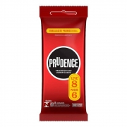Preservativo Prudence Lubrificado 8 Unid