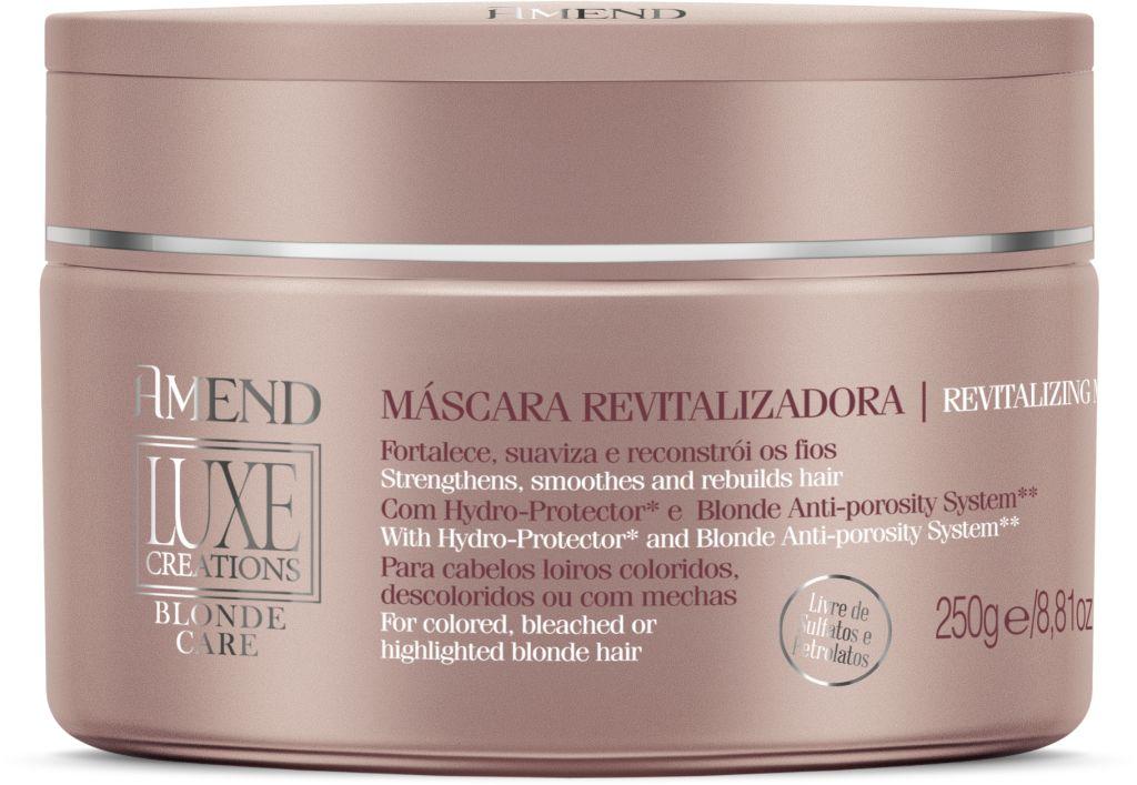 Máscara Amend Luxe Creations Blonde Care - 250g