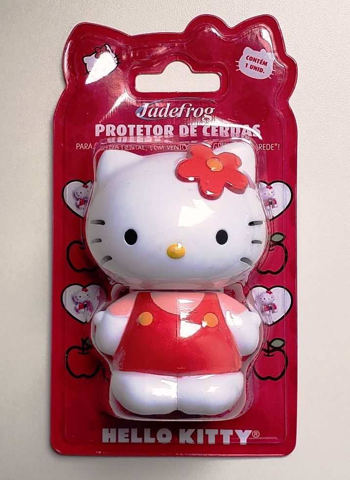 Porta Escova Hello Kitty