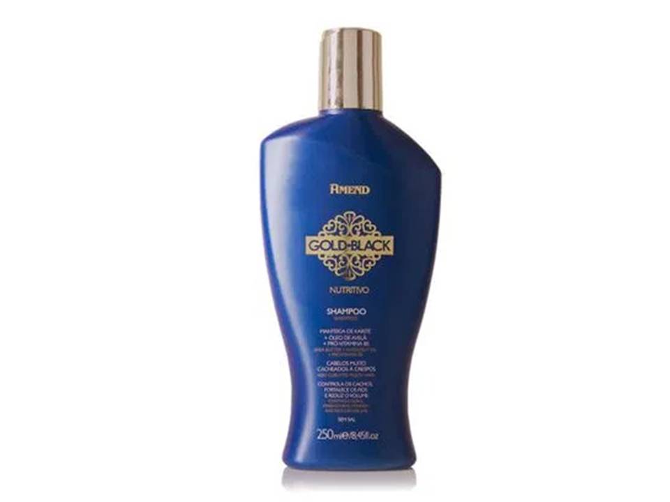 Shampoo Nutritivo Gold Black Amend - 250ml