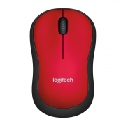 Mouse Logitech M185 Sem Fio Vermelho 910-003635