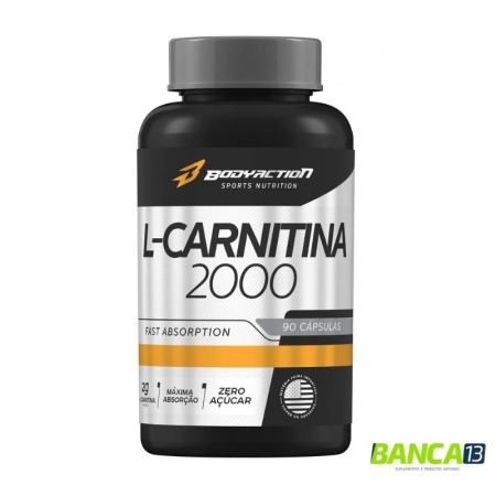 L-CARNITINA 2000 90 CAPS - BODYACTION