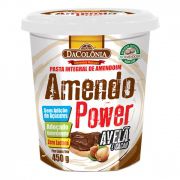Pasta de Amendoim Amendo Power com Avelã e Cacau 450g - DaColônia