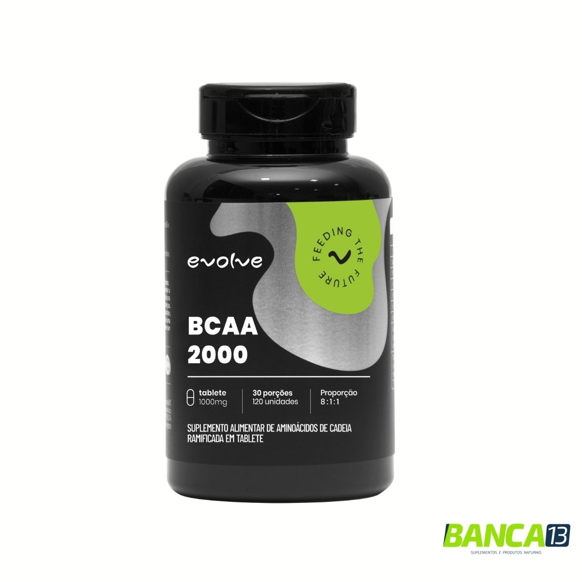 BCAA 2000 60 CÁPSULAS - EVOLVE SUPLEMENTOS