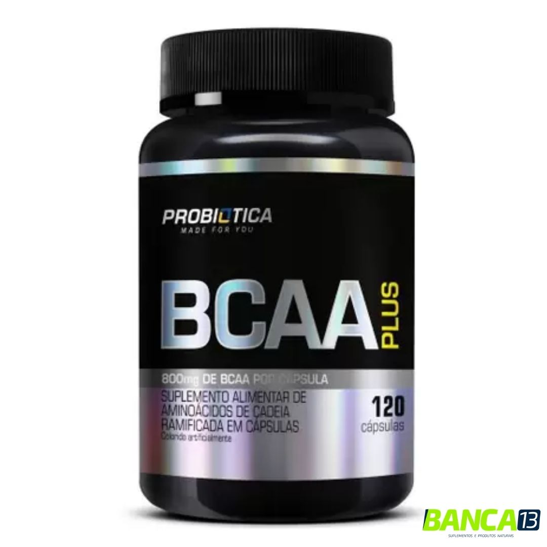 BCAA PLUS 120 CAPS - PROBIÓTICA
