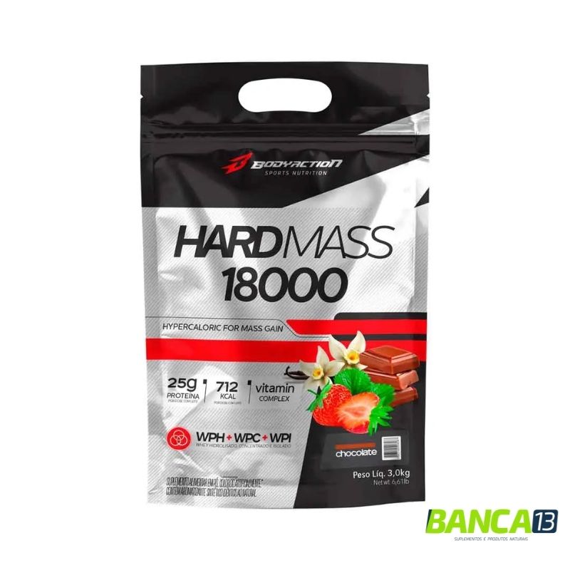 HARD MASS 3KG - BODYACTION (SABOR A COMBINAR)