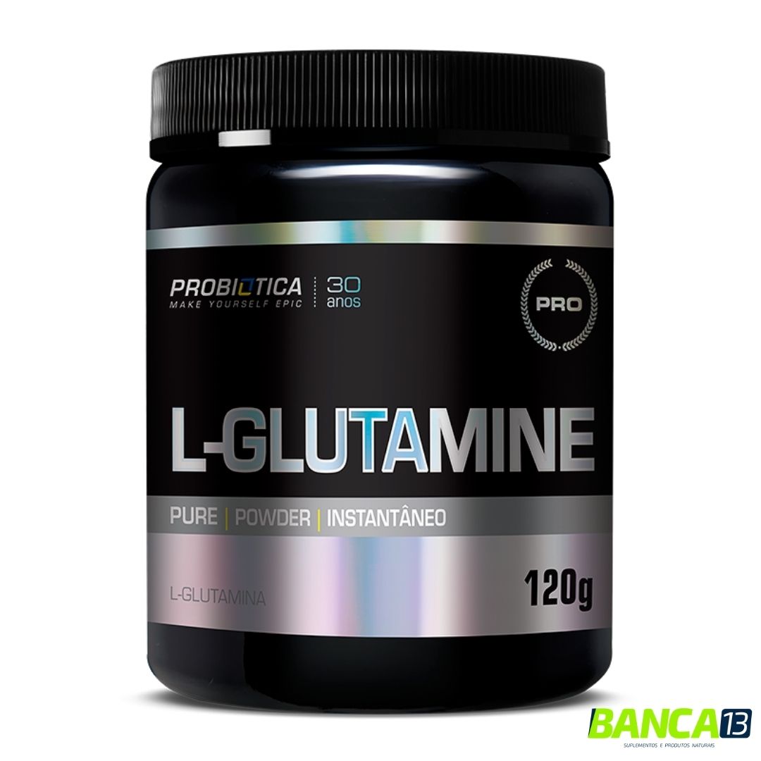 L-GLUTAMINE (GLUTAMINA) 120G - PROBIÓTICA