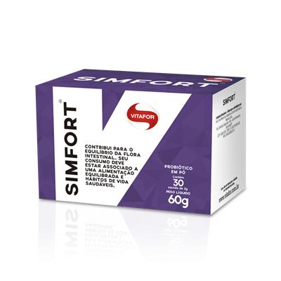 SIMFORT 30 sachês - Mix de Probióticos - Vitafor