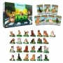 Dogs Cardgame 7 Raças Extras e 25 Miniaturas em madeira Jogo de Cartas MS Jogos e Ludens Spirit